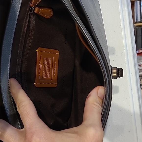 EUC Coach Cassie Crossbody In Dark Gray - Picture 5 of 12